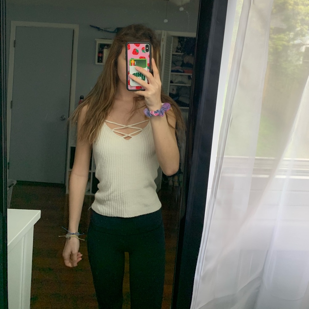 american eagle sweater tank